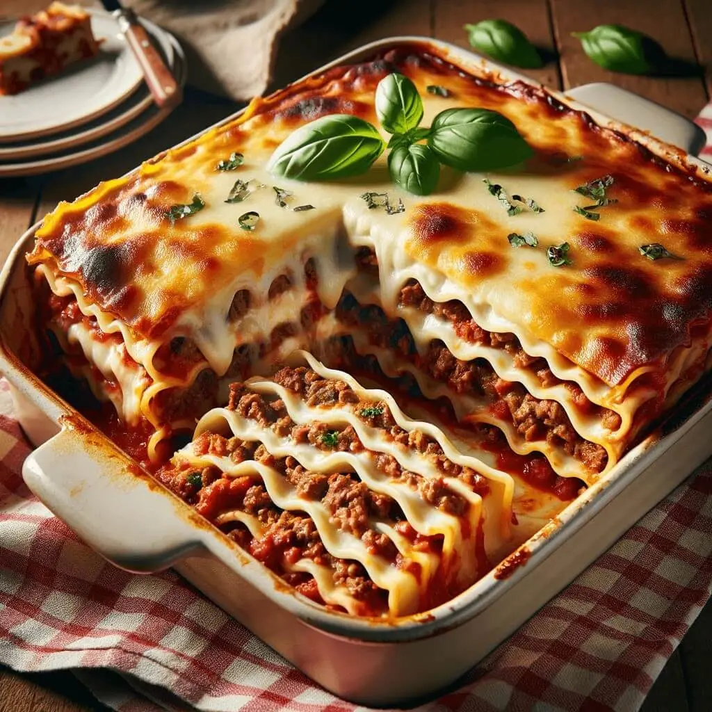 beef lasagna